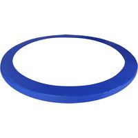 LIFERUN Bâche pour Trampoline Couverture de rebord de trampoline Ø366cm Couverture de trampoline Protection UV Résistant- Bleu