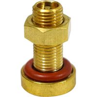 Aquasystem – Valve de gonflage pour réservoir à vessie – Raccord en laiton – Vérification annuelle – Compatible avec compresseur d'air