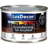 LUXDECOR Grundierung für Acryllack Weiß Haftgrund - 0,4L