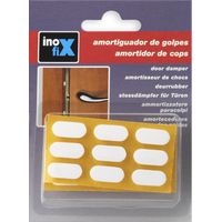 Amortisseurs De Chocs Adhésifs Blanc X18 - Inofix