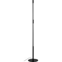Lampadaire Dyberg Larsen Vagner noir métal plastique moderne