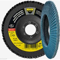 5x Profi-Schleifmopteller Samedia SMT 115mm ,125mm K40,K60,K80 125 x 1,0 x 22,23 mm 40