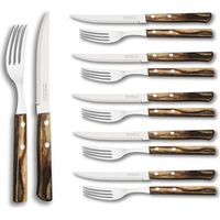 12-teiliges Grill-Set fsc Polywood Kastanie tramontina