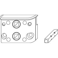 MACO Zwischengetriebe DM -6 mm Falzluft 12 mm Überschlag 20 mm 13V silber