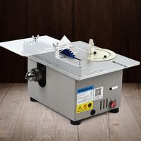 Mini scie circulaire ensemble scie circulaire DIY électrique Handmade Mini table scie 9000u / MIN 96w