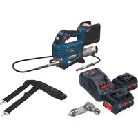 Pompe à graisse sans fil Bosch GFP 18V-10 18 V 10 000 psi + 2 batteries ProCORE 5,5 Ah + chargeur