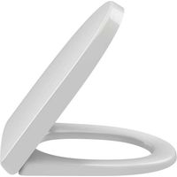 ODEON UP Termodur compatto con discesa progressiva e decisibile, cerniere metalliche, freno a caduta bianca, JACOB DELAFON, rif. E70011-00