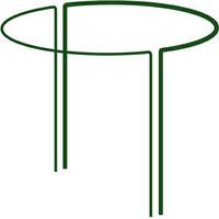 Soporte de Anillo para Plantas 1/2 Círculo, diámetro 40cm, altura 70cm, ideal para plantas trepadoras y arbustos, diseño resistente y duradero