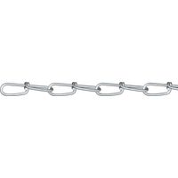 Chaîne nouée universelle Dörner + Helmer galvanisée pour une utilisation polyvalente Chaîne en acier galvanisé de 30 m de long avec maillons non soudés Ø 1,6 mm