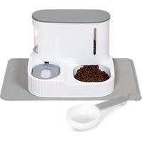Distributeur Croquettes Chat - Gamelle pour Chien, Distributeur de Croquettes pour Chat, à Tapis Gamelle et Pelle