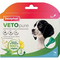 Pipettes insectifuges VETOpure Beaphar : Chiot