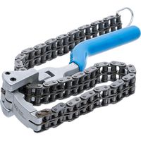 Bgs Technic – Clé à chaîne pour filtre à huile Ø 60 - 160 mm – Chaîne duplex robuste – Poignée articulée 180° – Dévissage facile en atelier