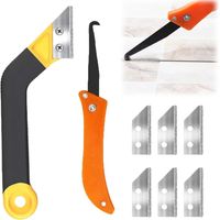 Grattoir à joints, Grattoir à joints pour carrelage, Grattoirs à joints pour carrelage, Grattoirs pour le nettoyage du carrelage, Grattoir à lame de rasoir pour le nettoyage du carrelage, Grattoir à j