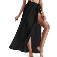blouse de maillot de bain semi-transparente pour femme