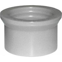 Flexibles Reduzierstück aus PVC 40x32 mm für den Auslauf des LIRA-Spültischsiphons