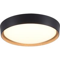 Just Light LED Deckenleuchte Emilia in Schwarz 29W 3400lm