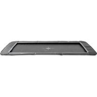 EXIT Interra Ground-Level Sports Trampoline 7x10ft – Black