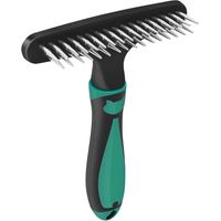 royaluxe -Restauration de tapis, râteau à tapis, râteau de toilettage pour tapis, râteau à tapis à poils longs, nettoyant pour poils pour tapis et tapis, peigne râteau, brosse d'épilation pour chien a