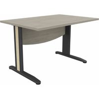 Bureau droit individuel avec voile de fond Ophrys