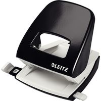 Leitz 50080095 Perforatore da ufficio New NeXXt Nero Formato di regolazione max.: DIN A4 30 Fogli (80 g/m²)