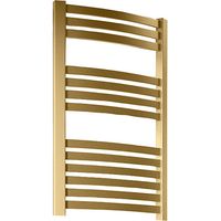 Scaldasalviette ad acqua calda d'oro di 860mm di altezza e 400mm di larghezza - 338 Watt - DEX860/400SXBRA