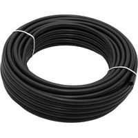Microtubo flexible negro para goteo caudal Ø 6 x 4 mm 50 m