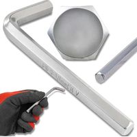 Chiave a brugola JCB esagonale CRV 8 mm a 6 punte tipo L