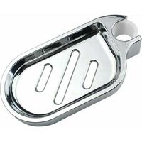 UlisemPorte Savon pour Barre de Douche 22mm, Porte-Savon Douche en Plastique, Support de Savon de Douche