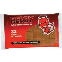 ACCENDIFUOCO ECOLOGICO 32 REDDY - CUBETTI 32- 24 pezzi