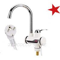 RUBINETTO MISCELATORE ELETTRICO CALDAIA ACQUA CALDA SPINA CUCINA/BAGNO DISPLAY