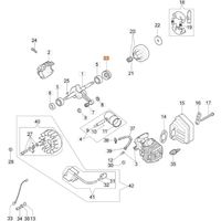 ORIGINAL EMAK Modell 925 Kettensäge Radialdichtring 50160103R
