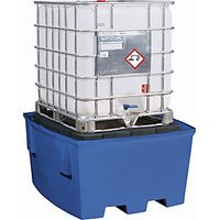 asecos Vasca di raccolta in PE per serbatoi IBC/KTC con