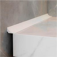 Striscia sigillante autoadesiva Aiperq per vasche da bagno e pavimenti di bagni - Bianca (2 m)