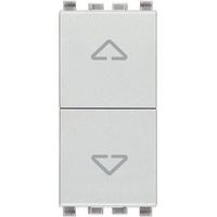 Due pulsanti interbloccato NO+NO 10A NEXT