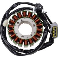 Magneto-stator coil adapter for Yamaha YFM700 (models 2006–2018), part number NM1529238LQ. Original replacement part for generators of the ATVs Grizzly 700 and Kodiak 700.
