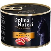 DOLINA NOTECI Premium Rich Geschmacksmischung - Nassfutter für Katzen - 24 x 185 g