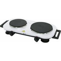 Plaque de cuisson 2 feux - Blanc - 2250W - Blackpear BHP002