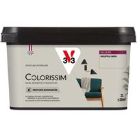 Peinture murale intérieure Colorissim® V33 Souffle gris Velours 2L
