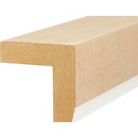 Canaletto classico idrofugato in mdf mm 50x50 da ml 1,85