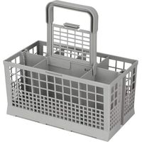 Lntyq Panier à Couverts Universel Universel, avec Panier à Couverts à 8 Compartiments, Lave-Vaisselle Polyvalent Ferme pour Lave-Vaisselle Polyvalents