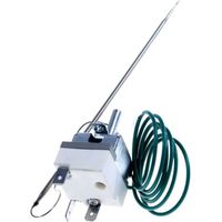 Ersatzteil - Originaler einstellbarer Thermostat 285°C - - VALBERG, DAEWOO, ESSENTIEL B, SOGELUX, LISTO, SELECLINE, SURFLINE, TUCSON, EDSON, SOGEDIS