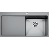 Fregadero con escurridor a la izquierda Italia 100 cm(largo) 51 cm(ancho) 20 cm(alto)