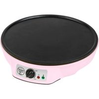 elektrischer Crêpes-Maker – einstellbarer Thermostat – 1000 W – Durchm. 30 cm – in rosa Farbe - ASW602P - bestron