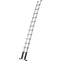 Telesteps – Échelle télescopique 4.10m avec barre stabilisatrice – Design triangulaire pour rigidité – Angle d’inclinaison 75° – Sécurité optimale - TEL-72241