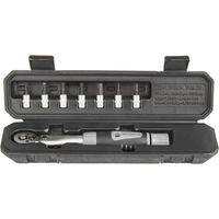 M-WAVE Torque Wrench Tw-4/24, 4-24 Nm, Allen Key Bits 3,4,5,6,8 Mm And T25 & T10, Each Set In Hardcase Box