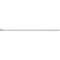 Sapi Selco Kabelbinder Polyamid natur innenverzahnt mit Stahlnase 140xB.3,5mm Bündel-D.36mm 100 Stück
