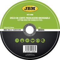 Trennscheibe jbm t41 125 mm Dicke 1 mm