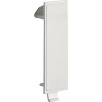 Obturador para un módulo encajable a presión color blanco