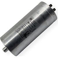 Ducati Energia – Condensateur permanent aluminium 60µF à cosses faston double – Ø55x122mm – Classe A 30,000h – Compatible Bosch, Siemens, Electrolux