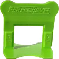100 Clips Auto-nivelants 3mm PerfectLevel Pro